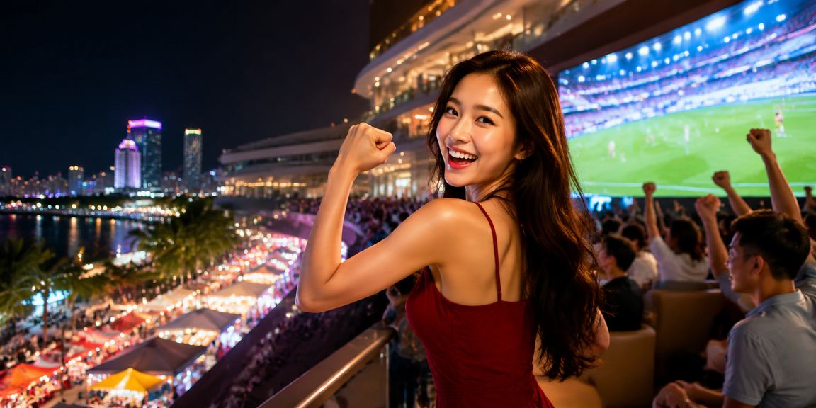 Người chơi cá cược trực tuyến tại chợ đêm Nha Trang trên điện thoại